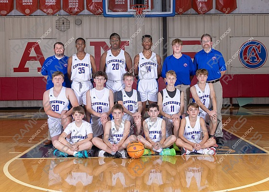 2025-2026 MS Boys Basketball Team & Individual