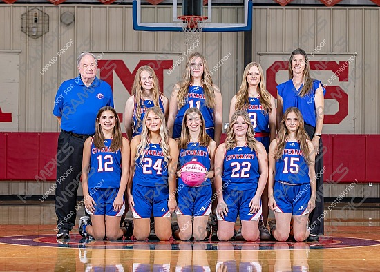 2025-2026 Varsity Girls Basketball Team & Individual