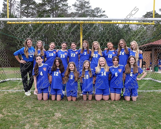 2025-2026 Soccer | MS | Girls | Team & Individual